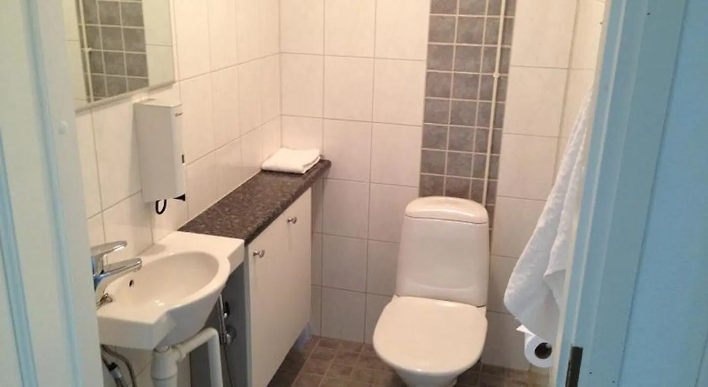 Huoneistohotelli Lumihovi Badezimmer