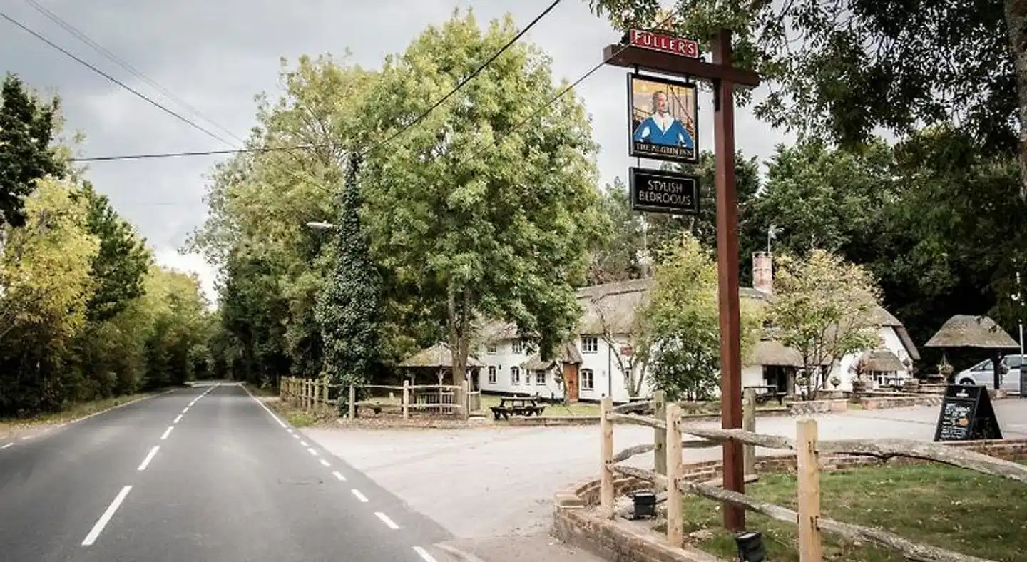 Pilgrim Inn Terrasse