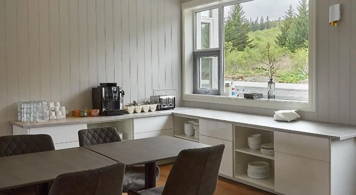 Laugarvatn Hostel Badezimmer