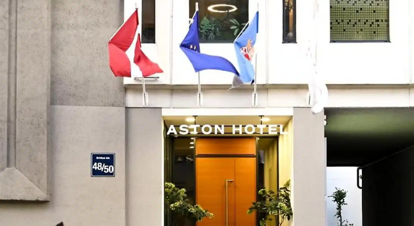 Aston Hotel Riga Aussenansicht