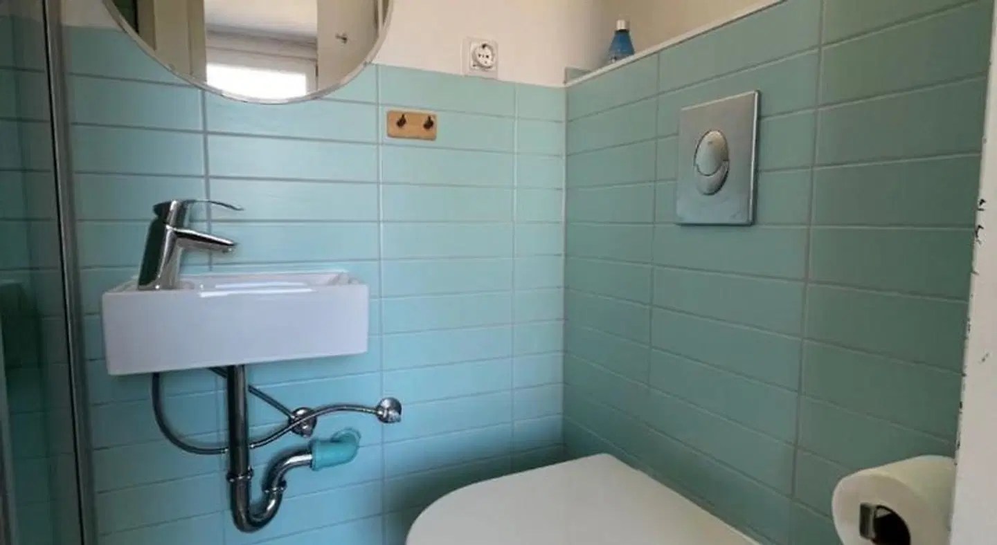 Weltempfänger Hostel Badezimmer
