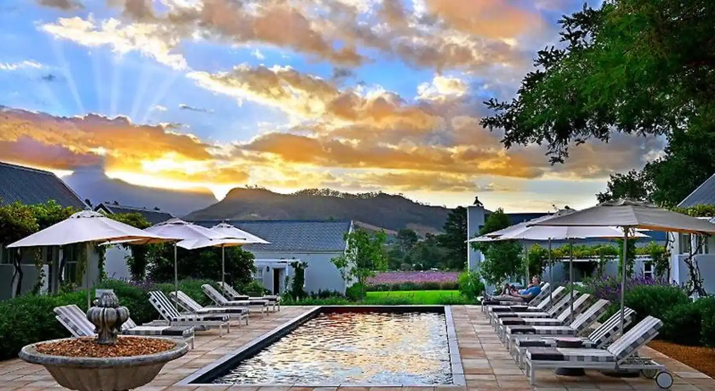 Lavender Farm Guest House Terrasse
