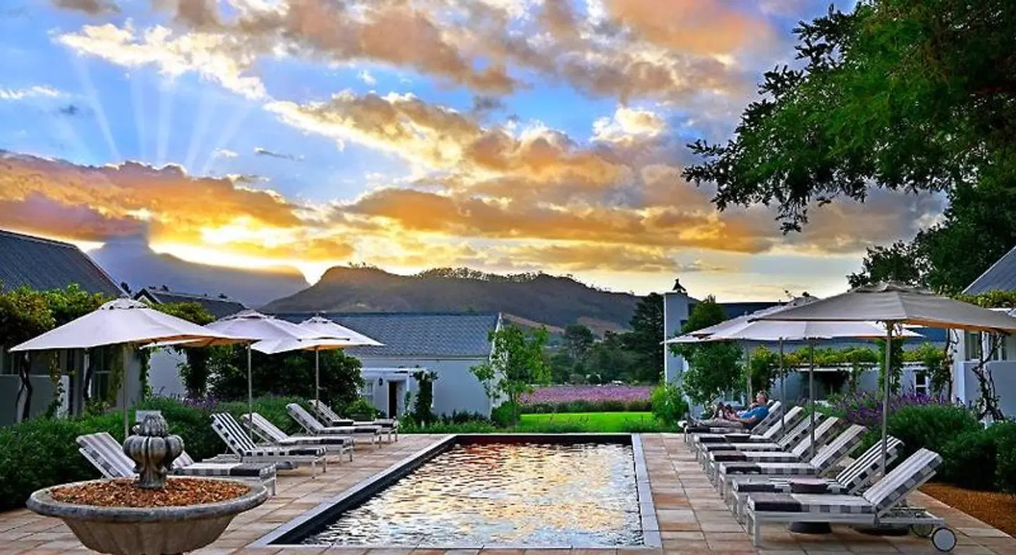 Lavender Farm Guest House Terrasse