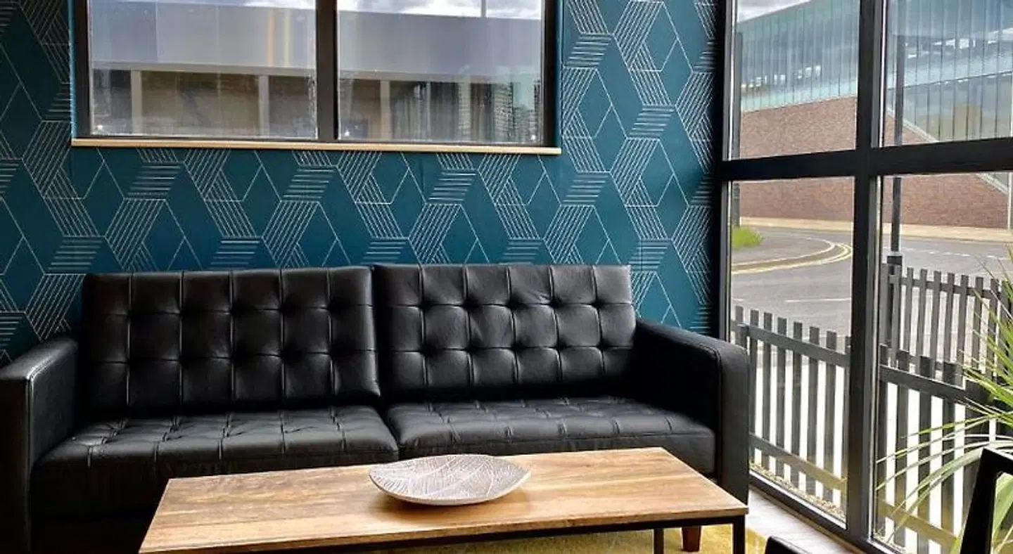 Snoozebox Olympic Park Lobby