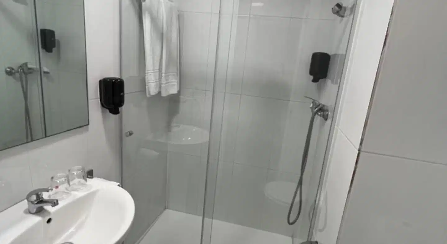 Hospederia del Pilar Badezimmer