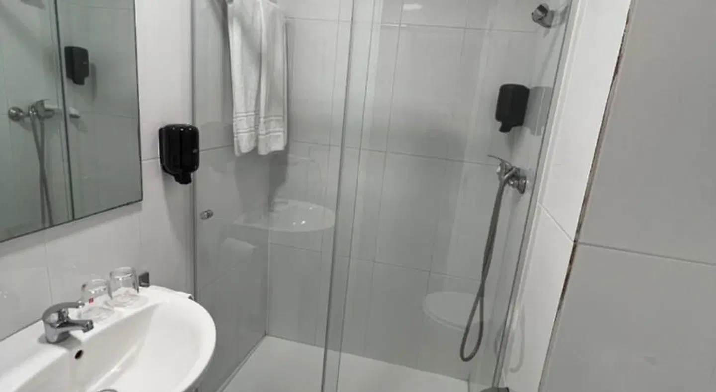 Hospederia del Pilar Badezimmer