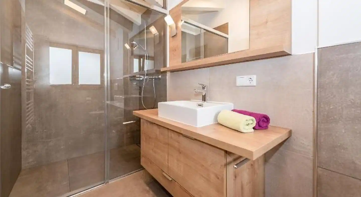 Pension Niederreiter Badezimmer