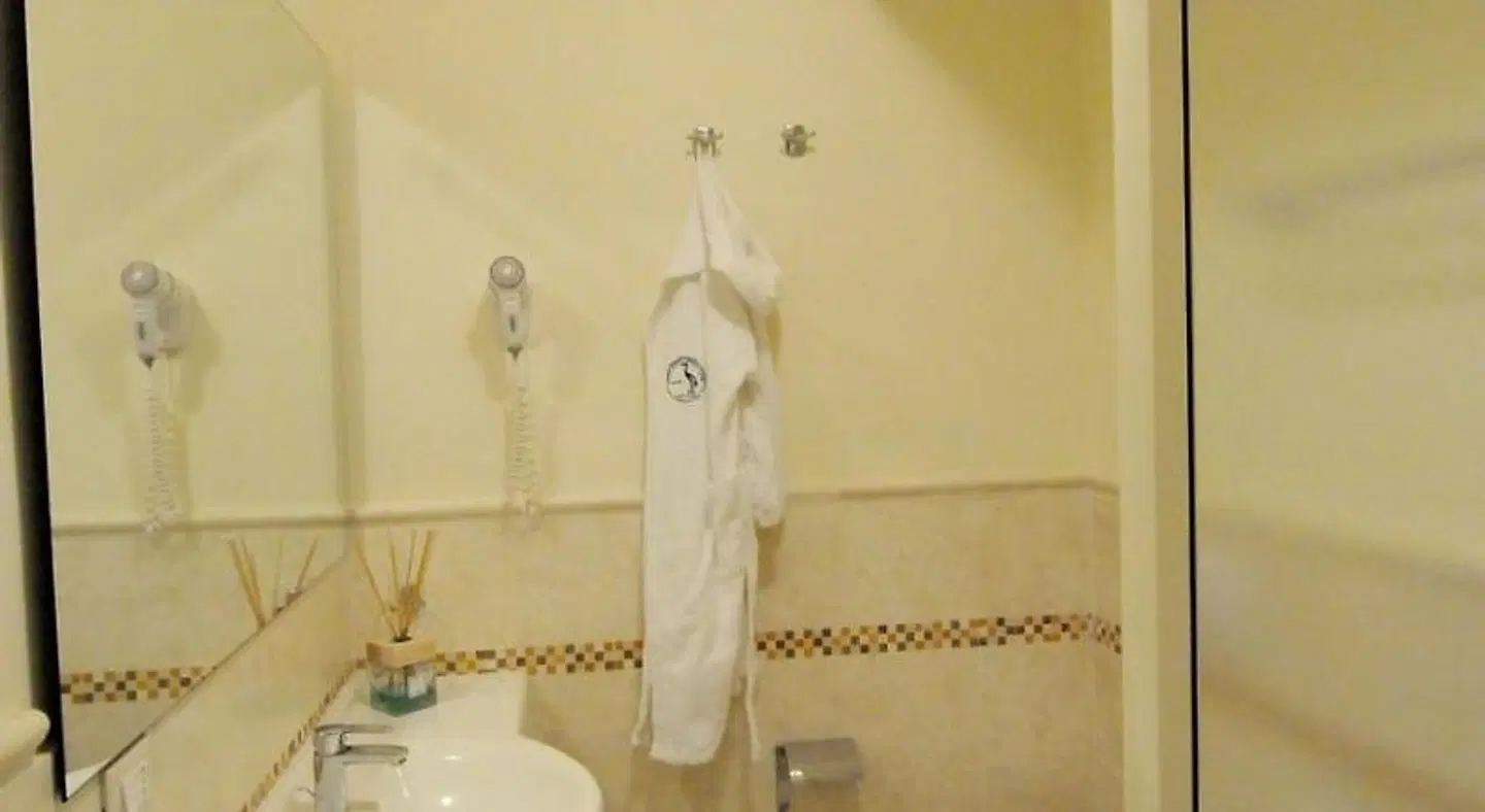 Hotel Airone Badezimmer