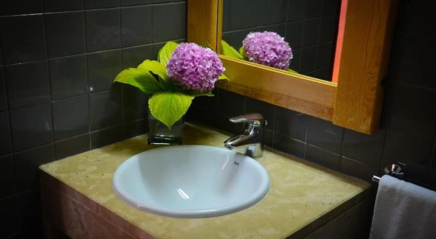 O Hotel Golf Mar Badezimmer