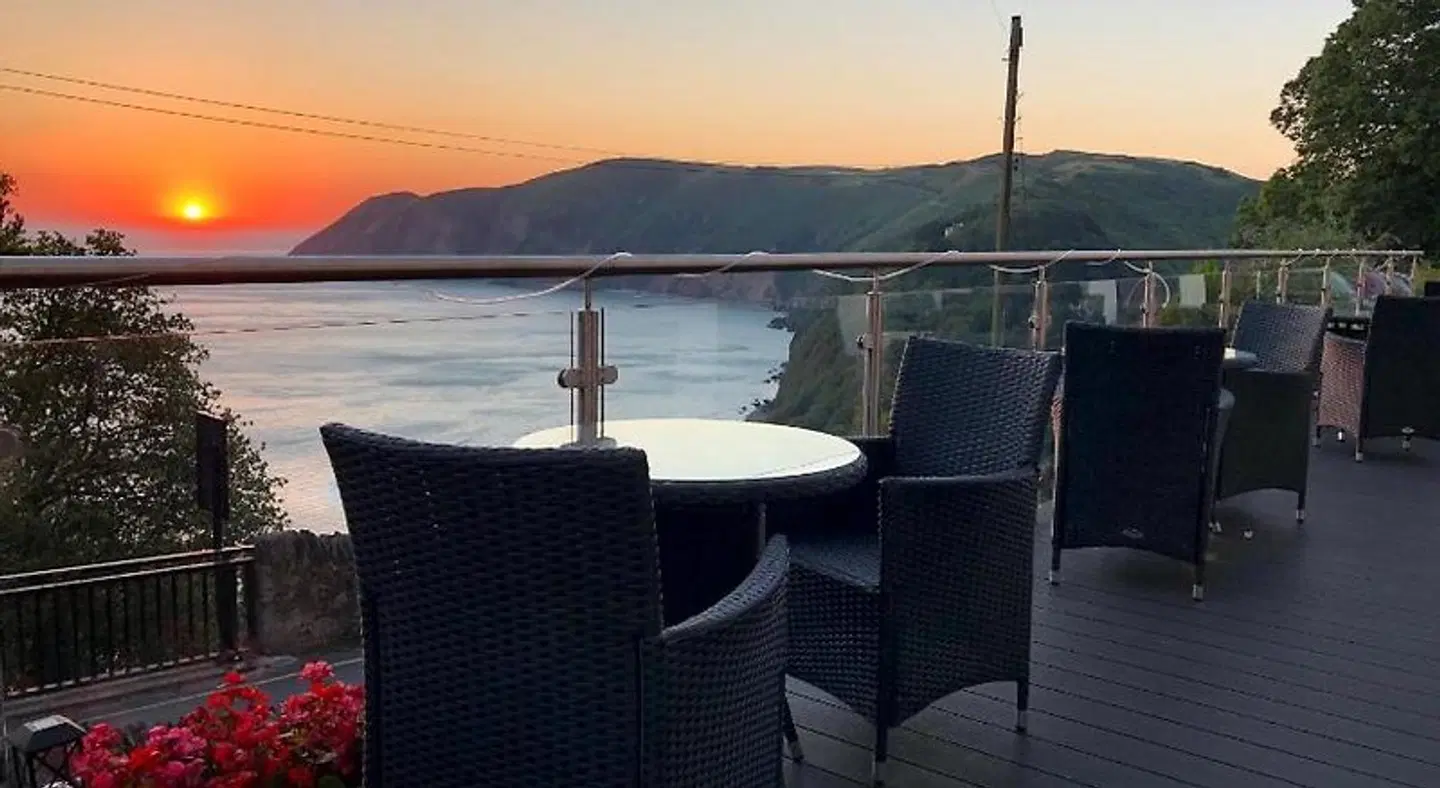 The North Cliff Hotel Terrasse