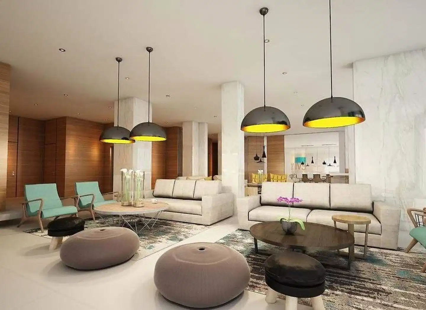 The Blue Ivy Hotel & Suites Lobby