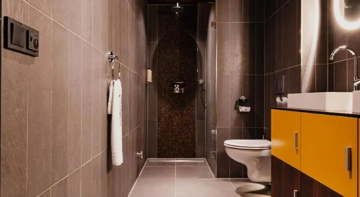 Hotel de Jonker Badezimmer