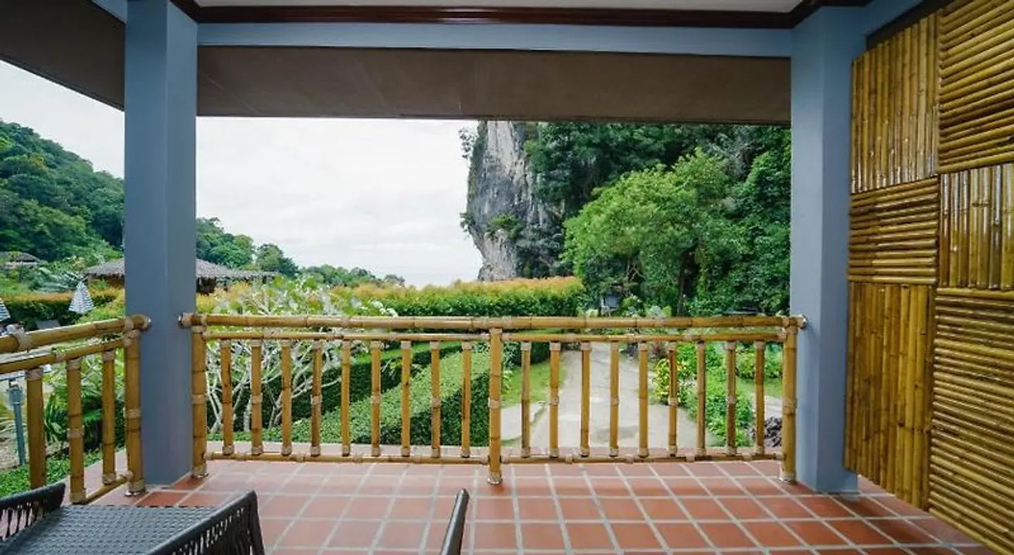 Railay Phutawan Resort Terrasse
