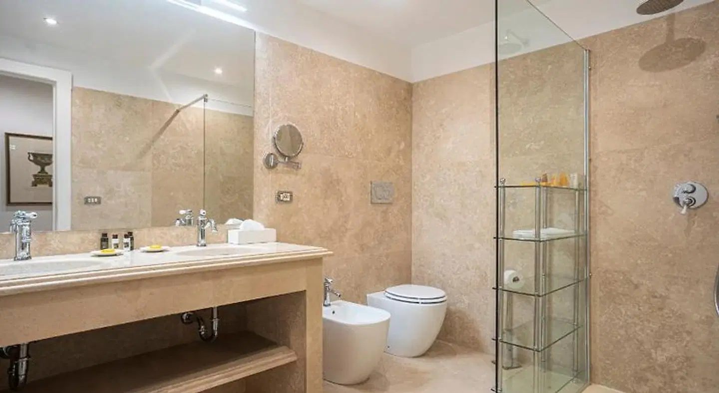 Residenza Ruspoli Bonaparte Badezimmer