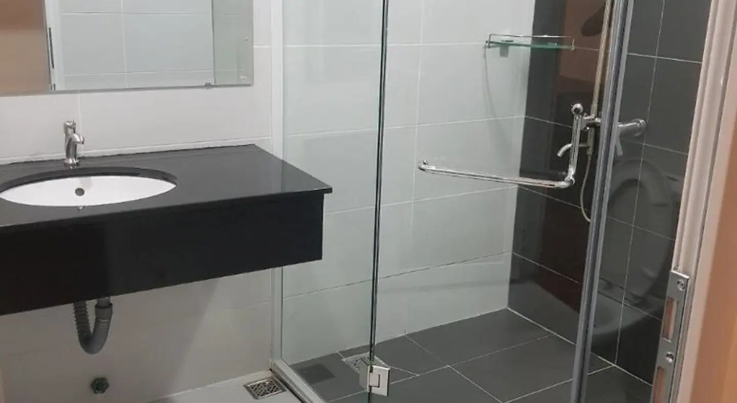 Victory Airport Hotel Badezimmer