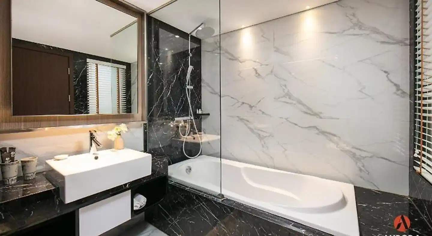 Aurora Premium Hotel & Spa Badezimmer