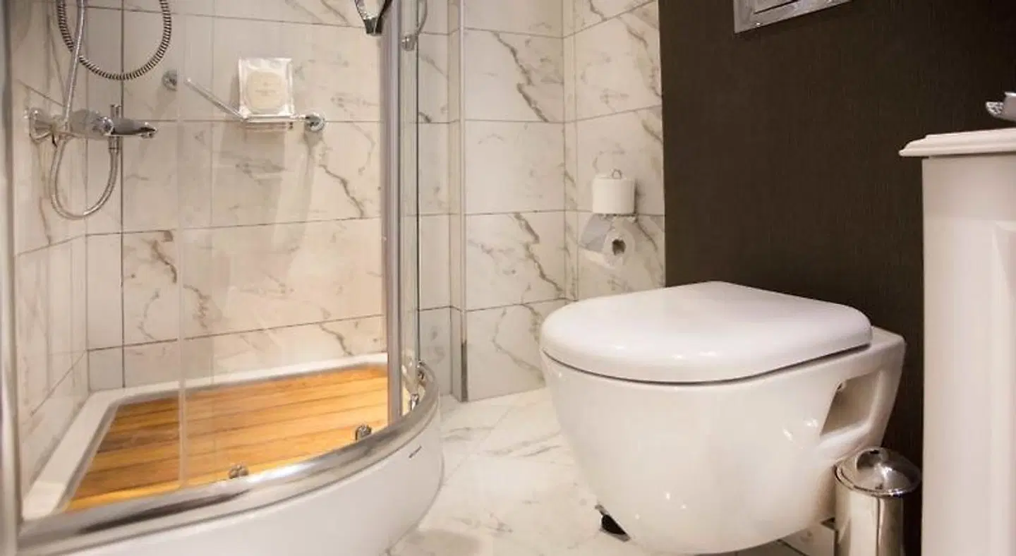 Astan Hotel Taksim Badezimmer