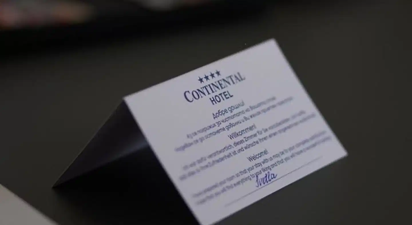 Continental Hotel Landkarte