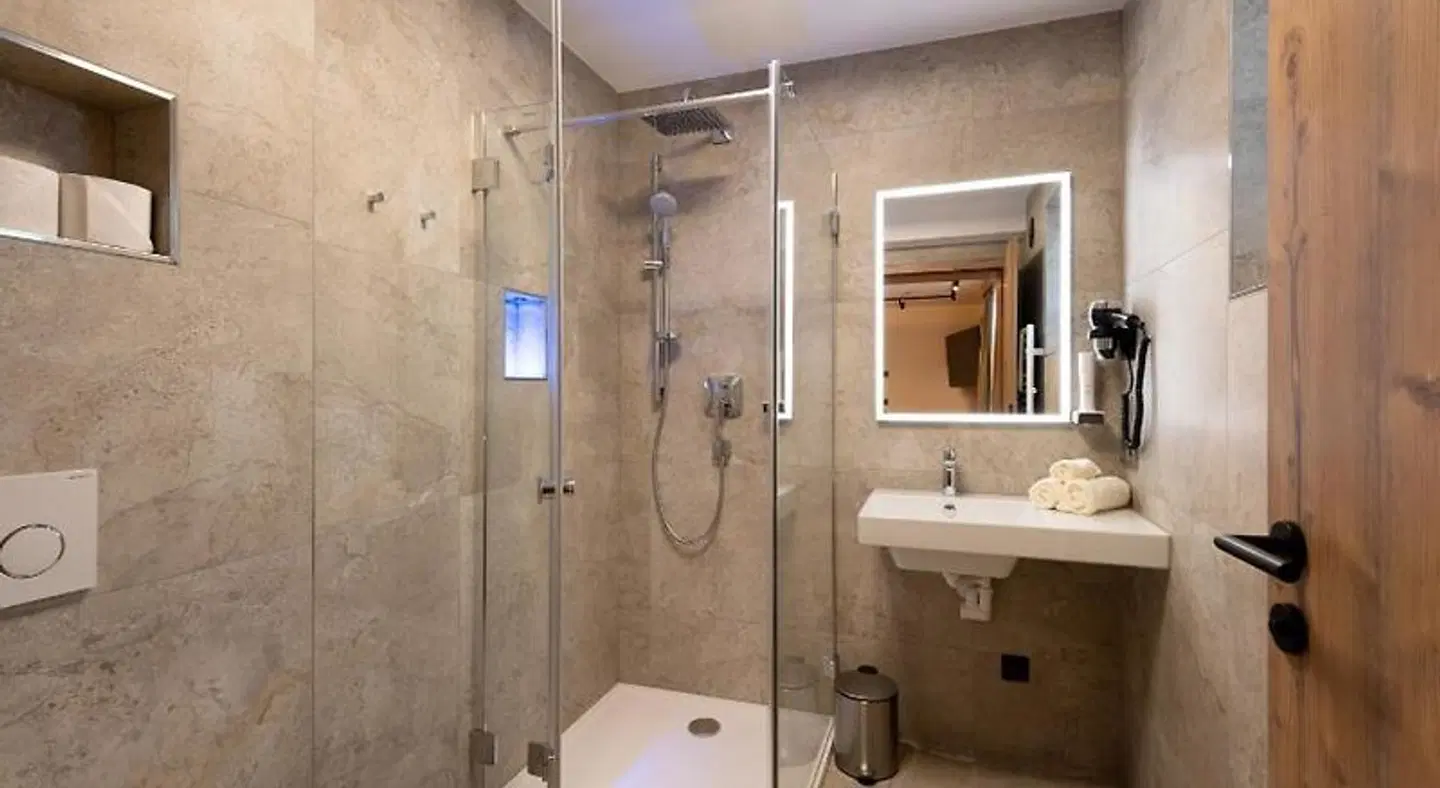 Pension Haus Schönblick Badezimmer