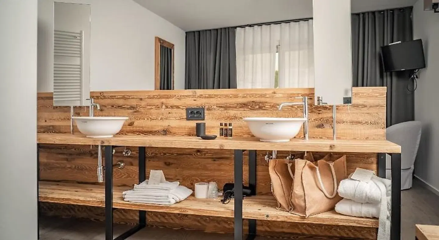Hotel San Giacomo Gourmet & Spa Badezimmer