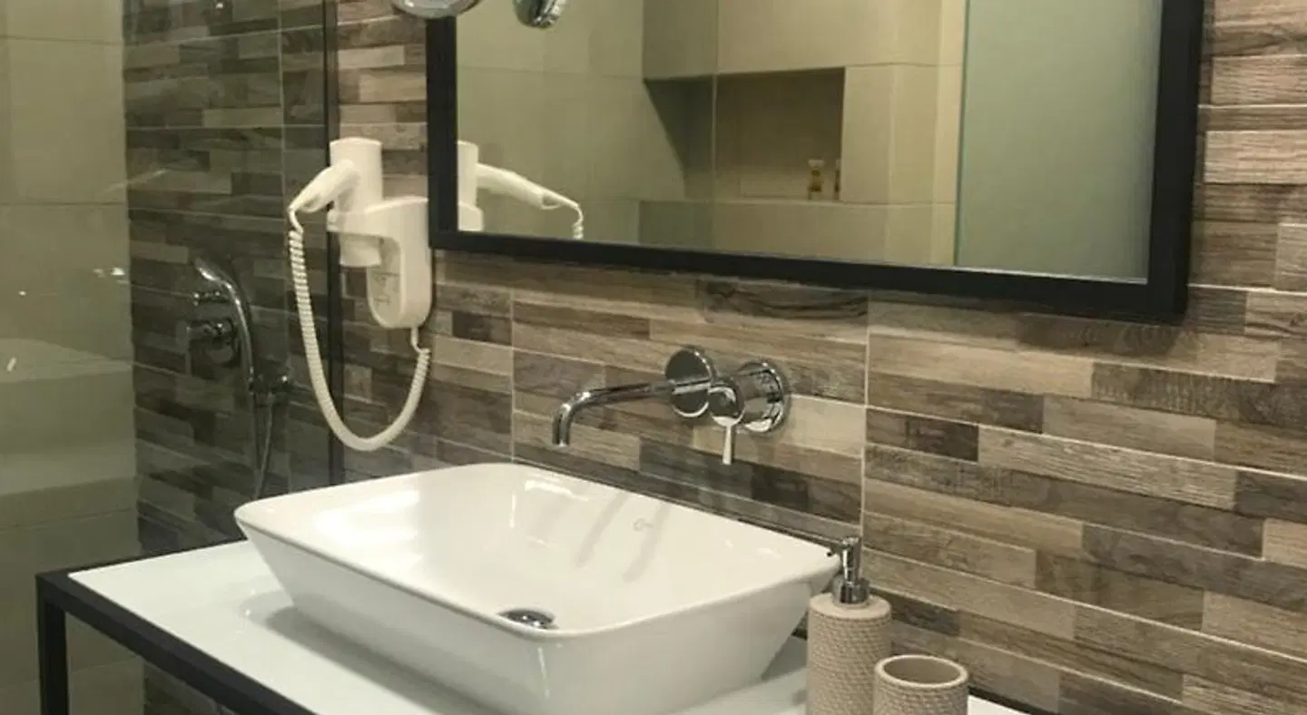 Moscha Hotel Badezimmer