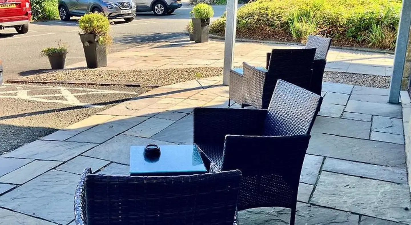 The Lodge On Loch Lomond Hotel Terrasse