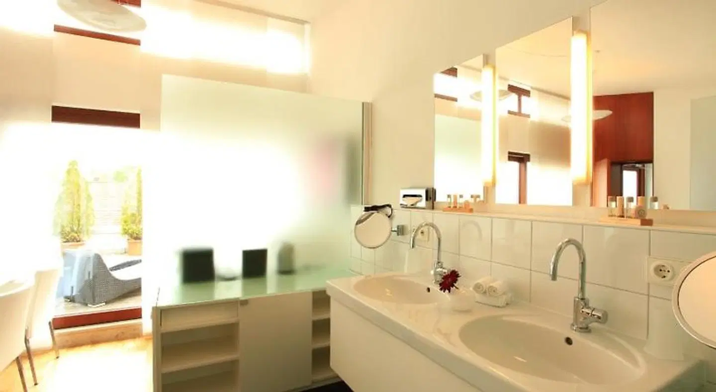 Das Wildeck Hotel & Restaurant Badezimmer