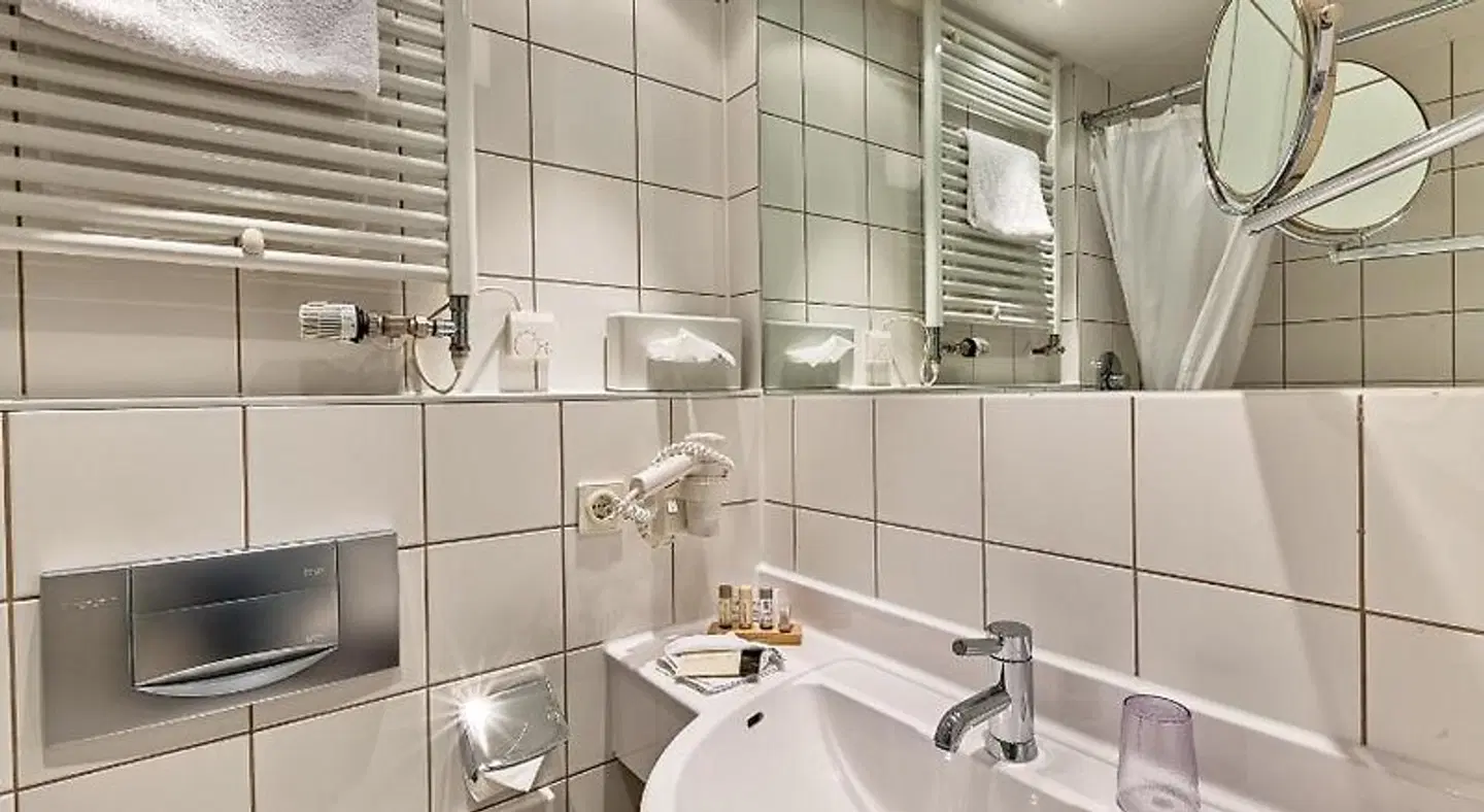 Das Wildeck Hotel & Restaurant Badezimmer