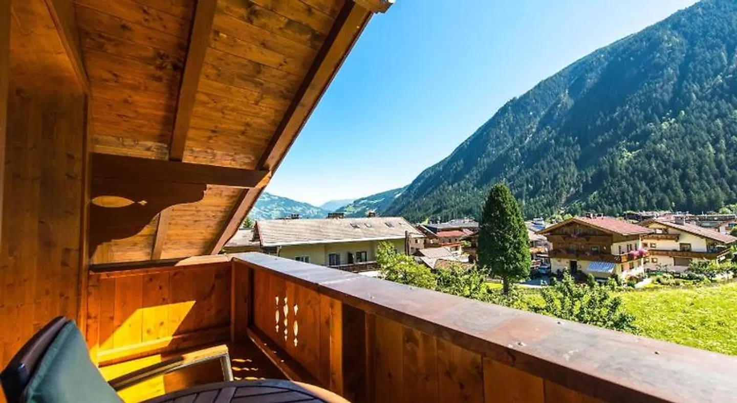 Moroder Haus Terrasse