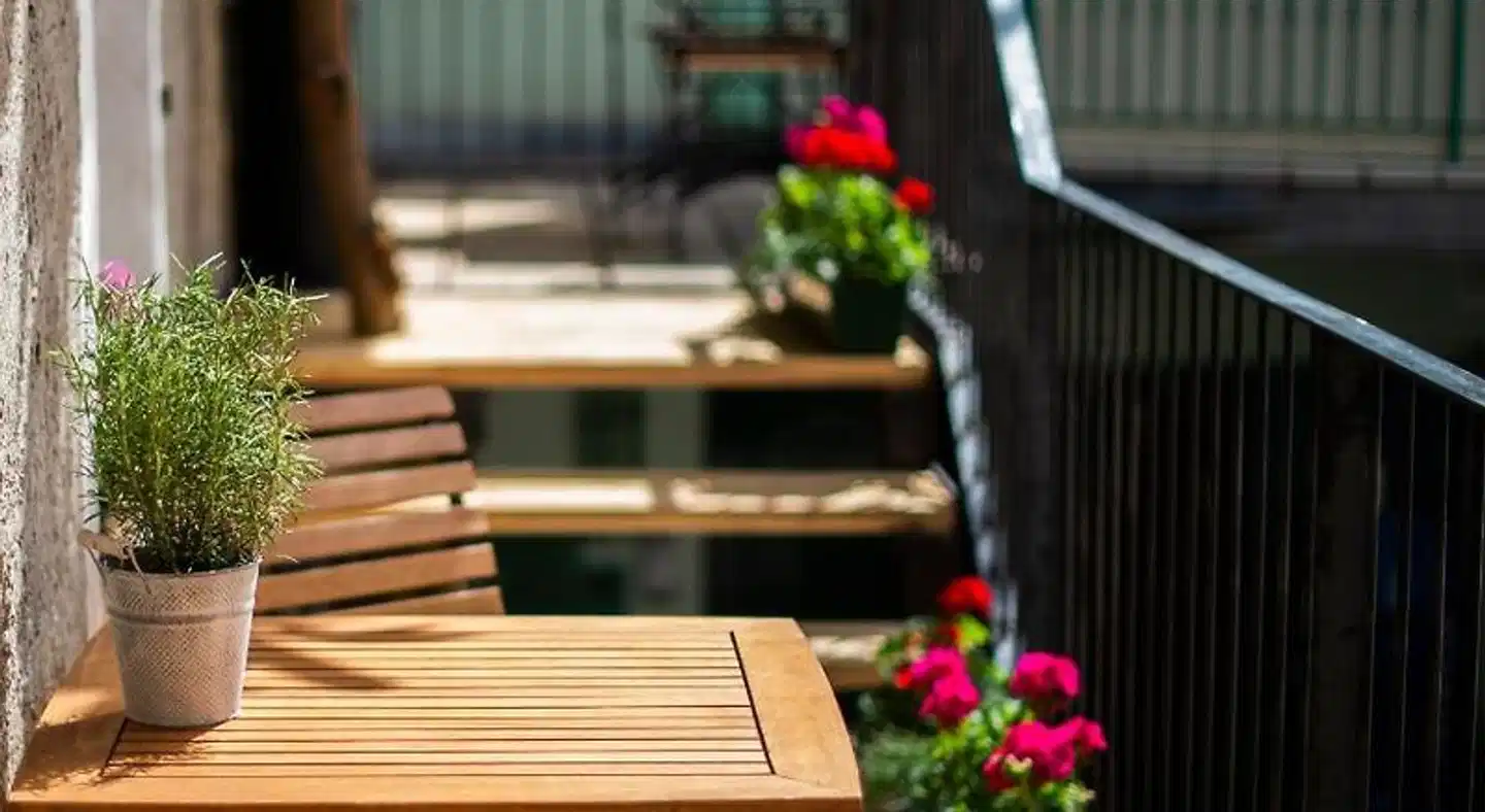 Rössl Bianco b&b&b Terrasse