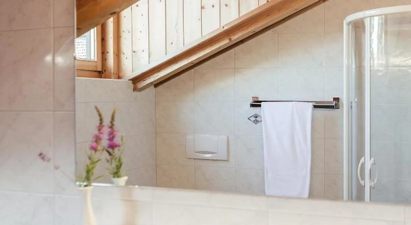 Hotel Garni Sirmian Badezimmer