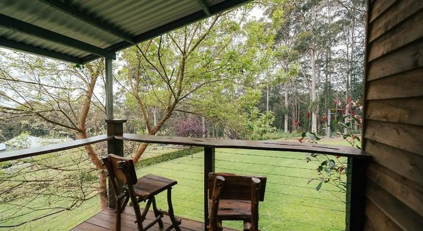 The Floating Forest Retreat Terrasse