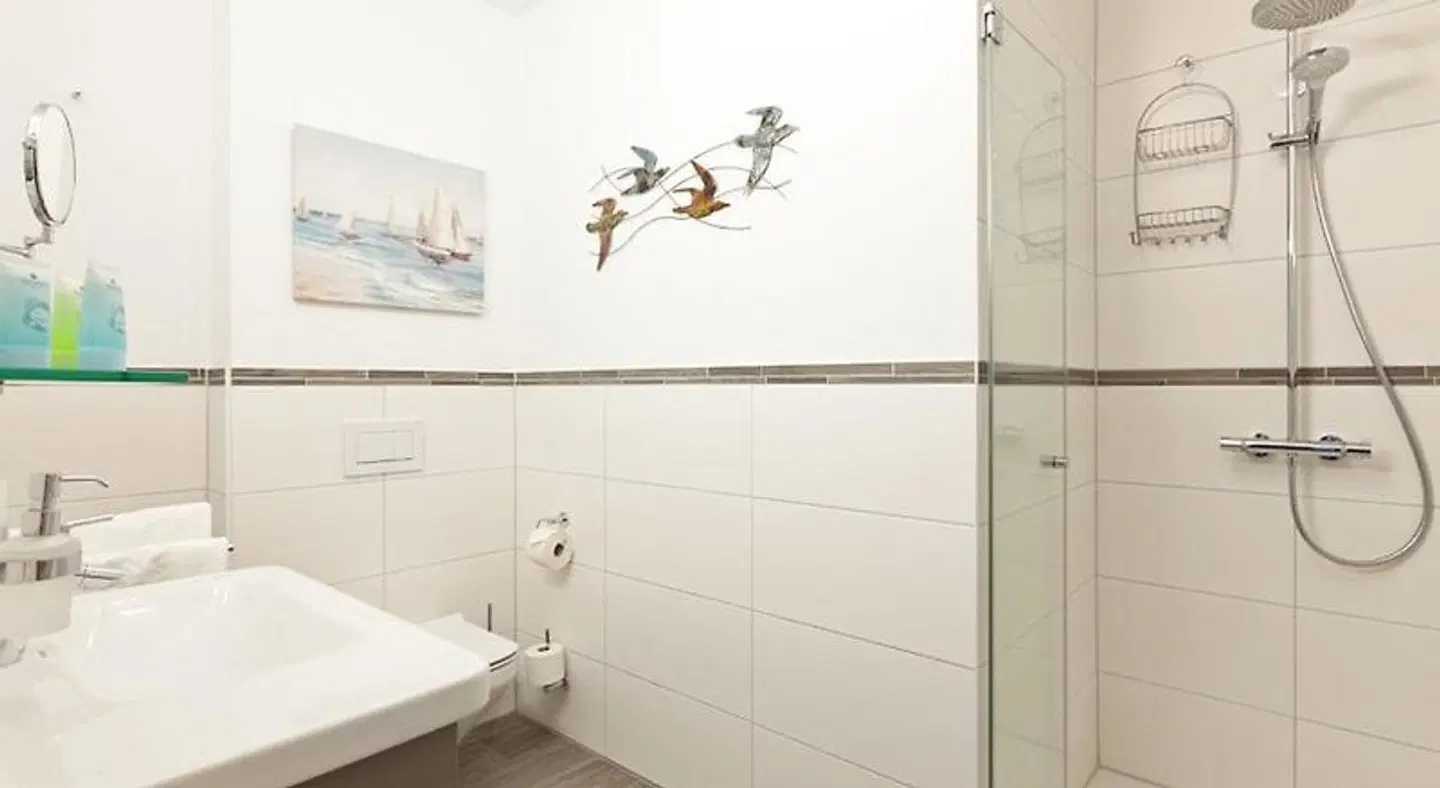 Kells Appartements Badezimmer