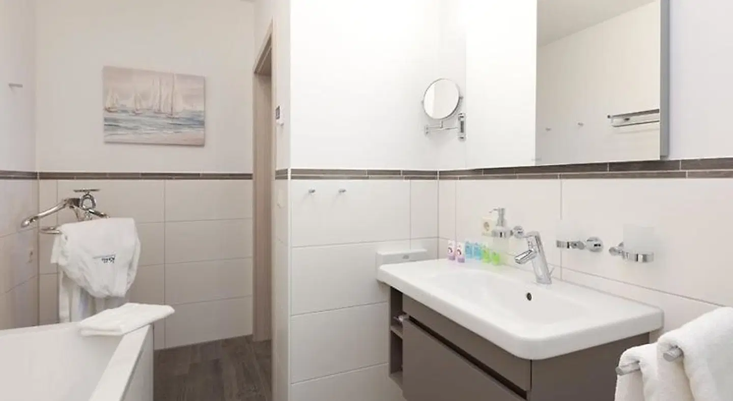 Kells Appartements Badezimmer