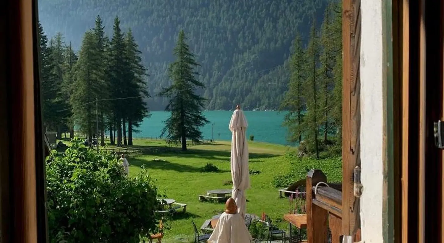 Chalet del Lago Garten