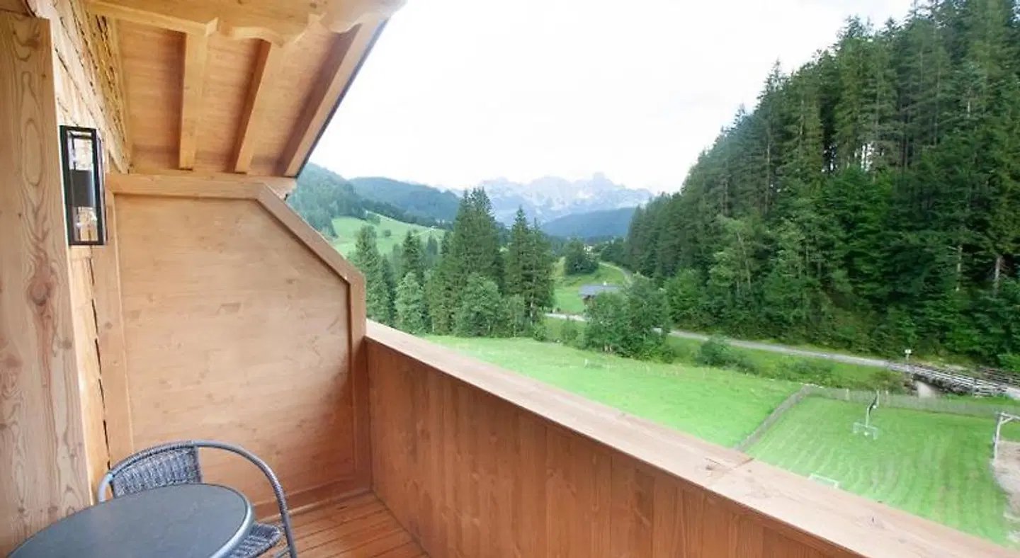 Berghotel Lämmerhof Terrasse