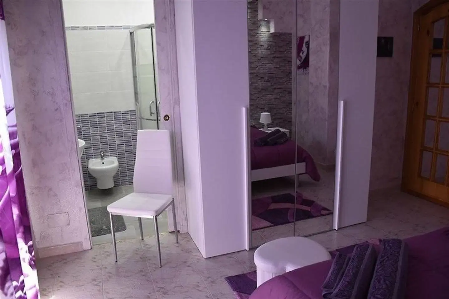 B&B Il Cuore dellEtna Badezimmer