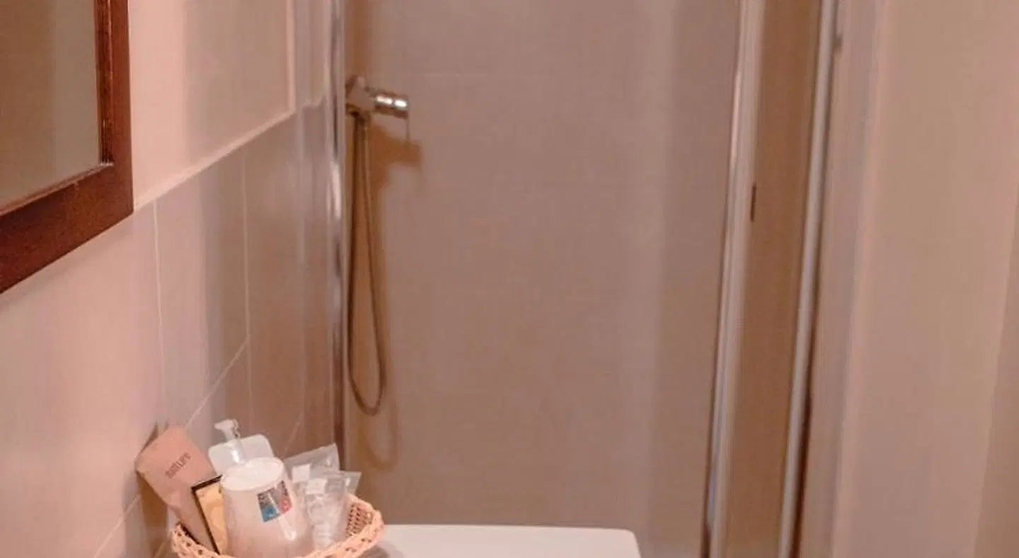 Hostal Camponaraya Badezimmer