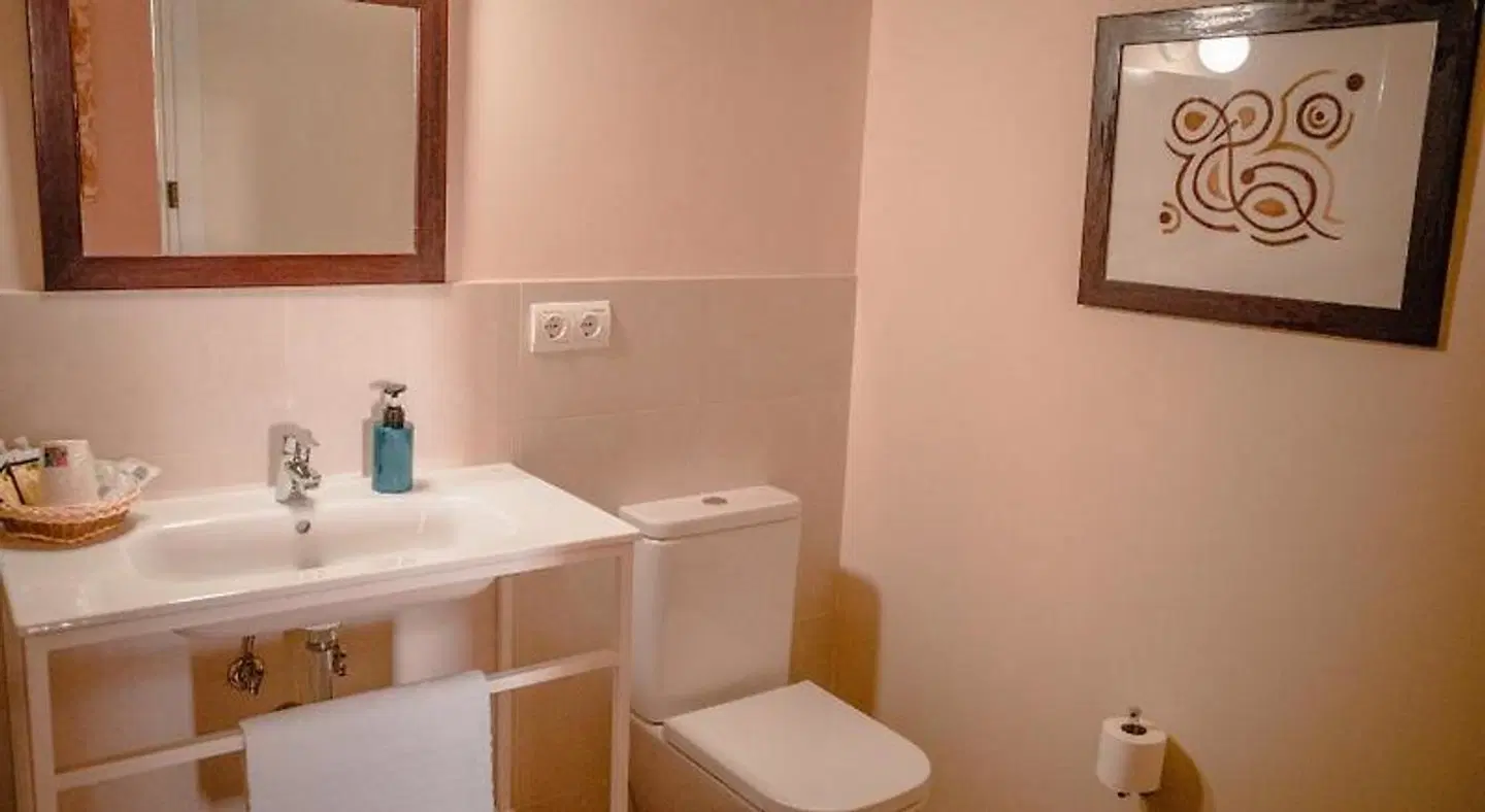Hostal Camponaraya Badezimmer