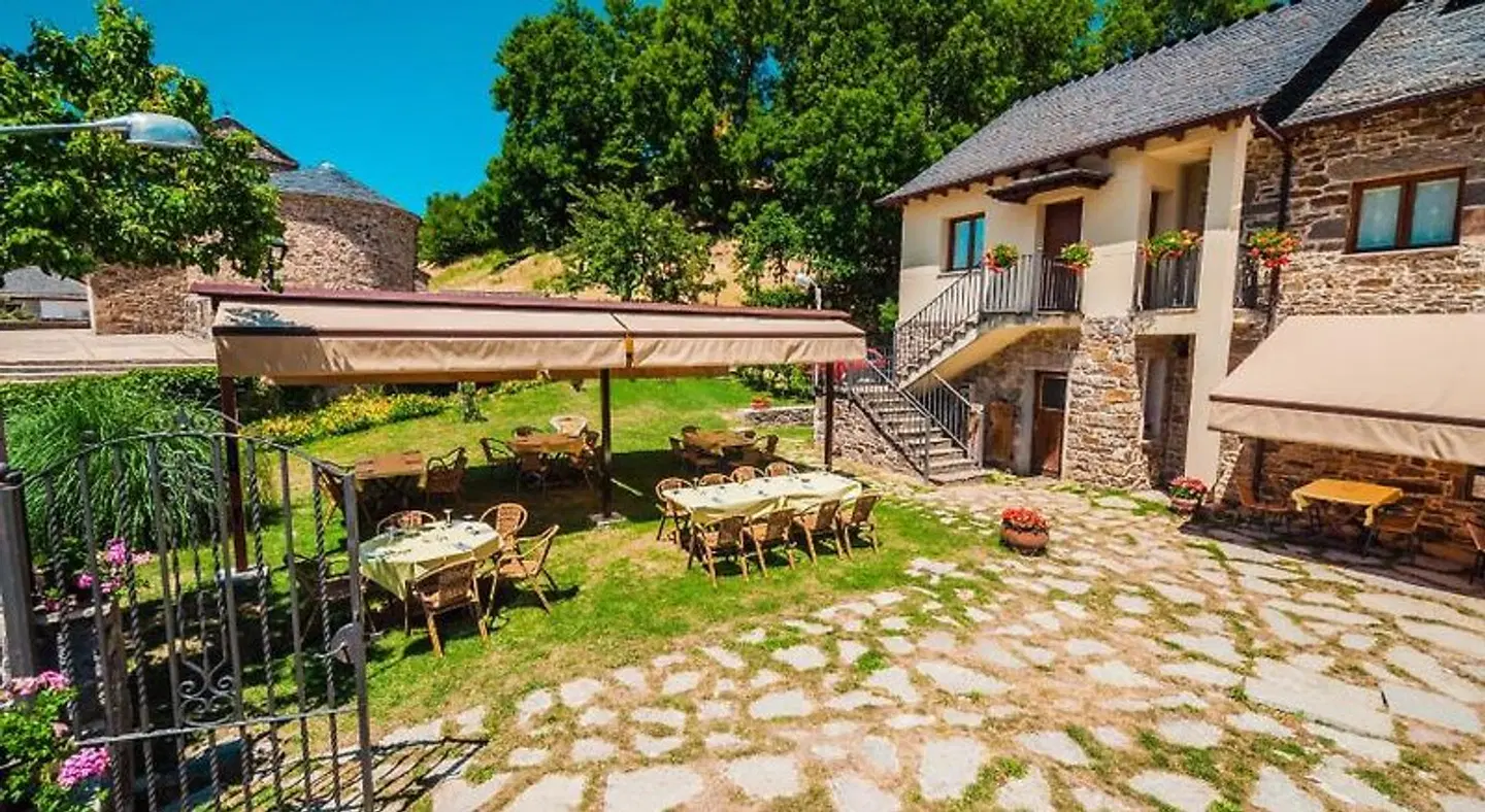 Casa rural La Bolera Garten