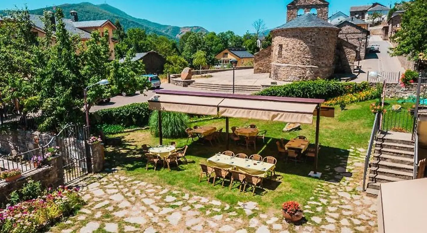 Casa rural La Bolera Garten