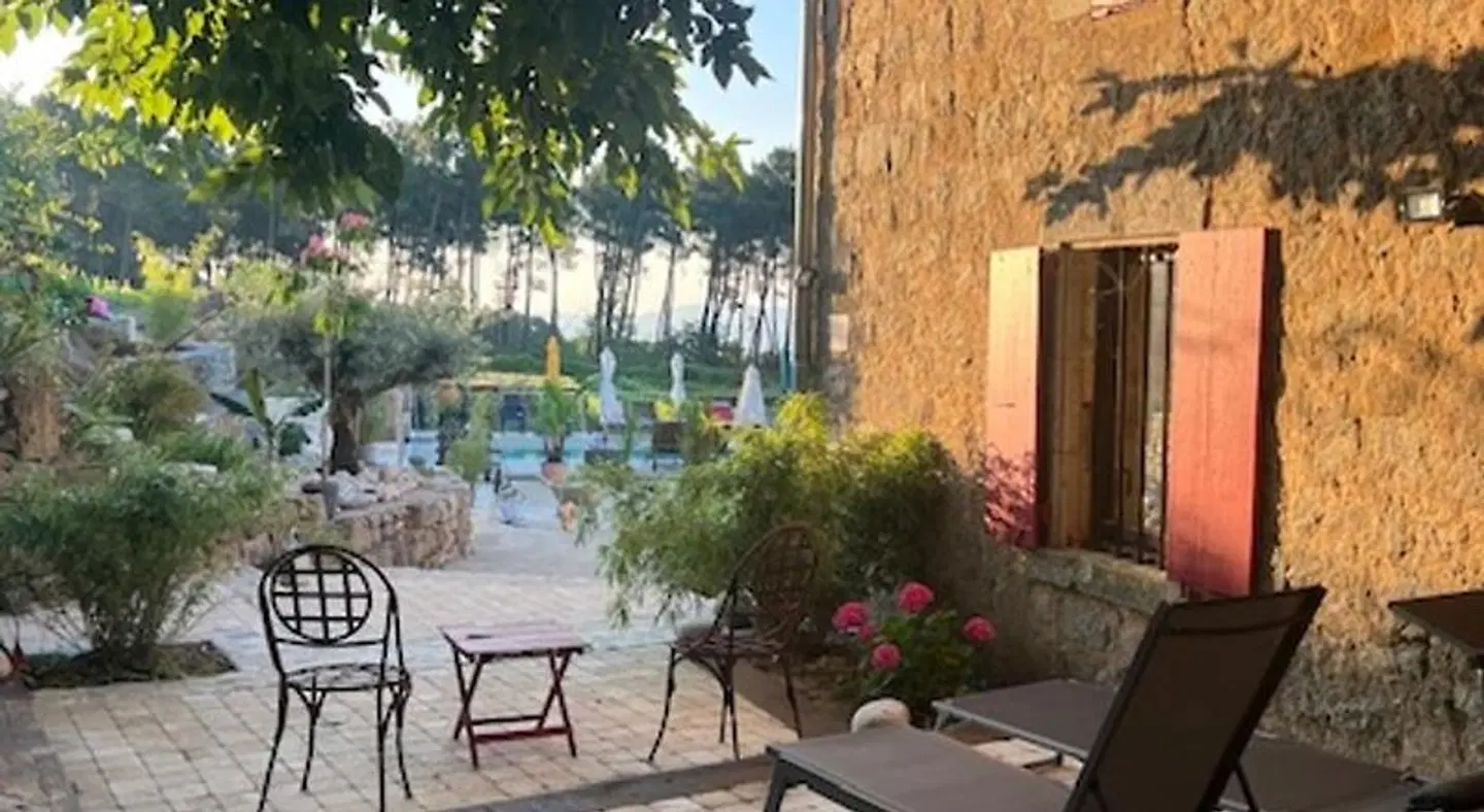 Le Pressoir de la Devèze Terrasse