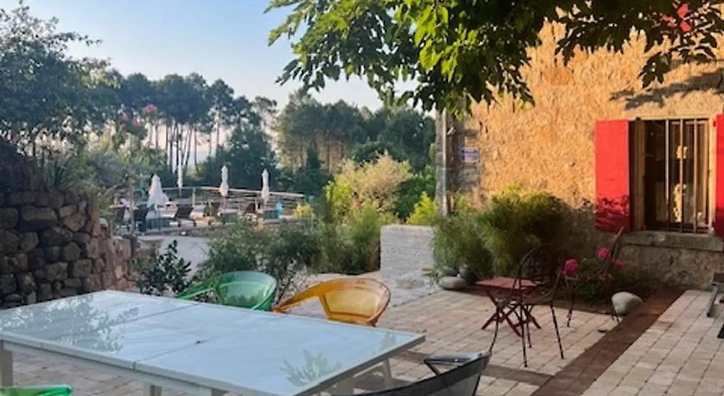 Le Pressoir de la Devèze Terrasse