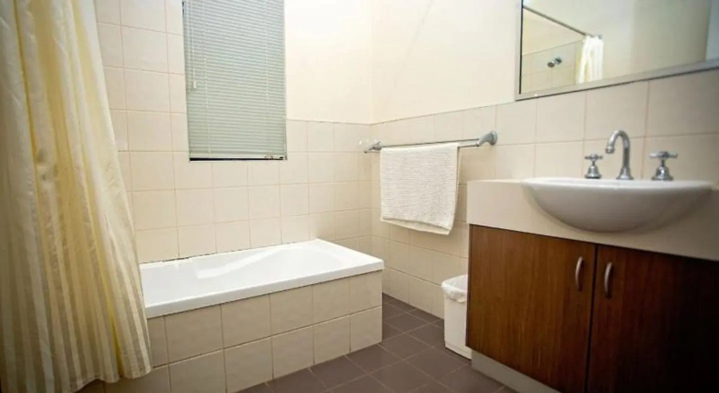 Hopetoun Motel & Chalet Village Badezimmer