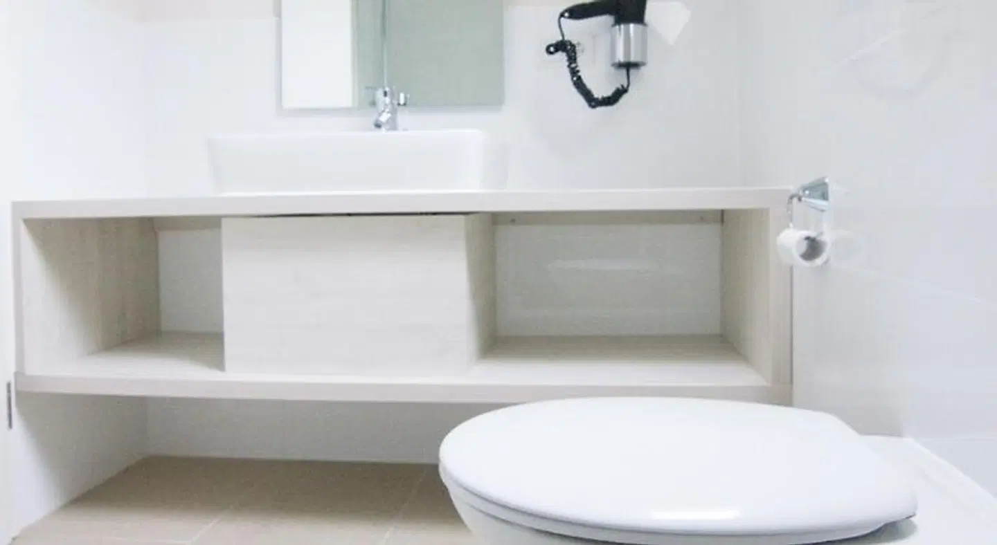 Nordsee Domizil Schobüll Badezimmer