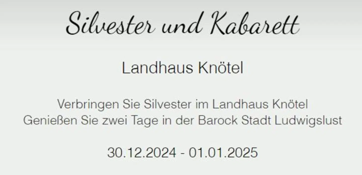 Landhaus Knötel Landkarte