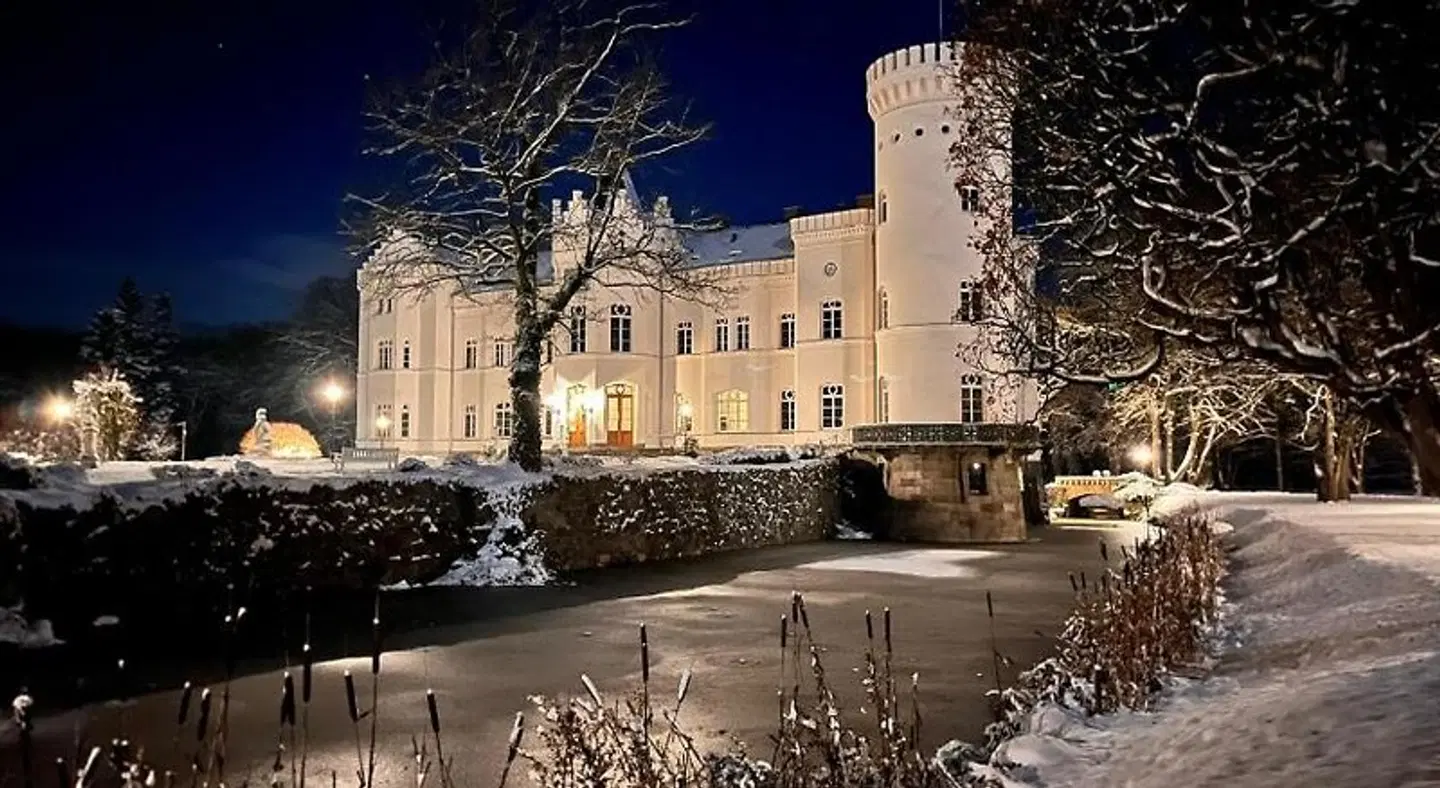 Schloß Schlemmin Terrasse