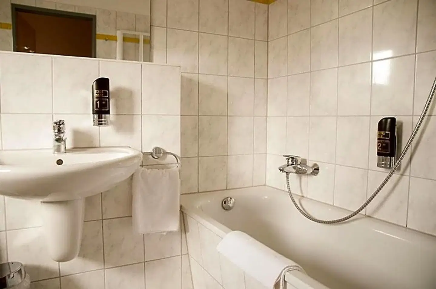 Strandhotel Badezimmer
