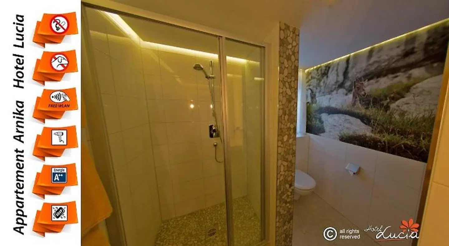 Hotel Lucia Badezimmer