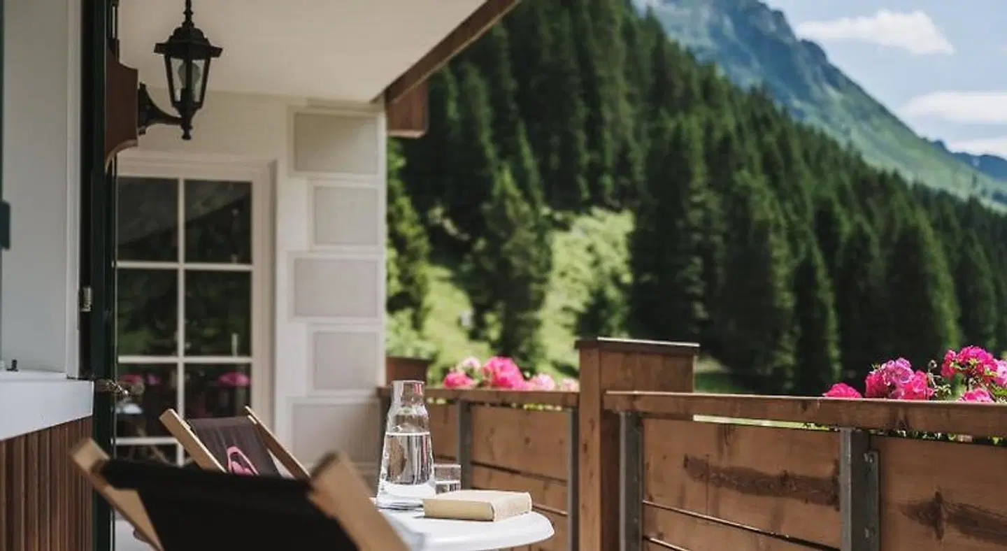 Alpenhotel Heimspitze Terrasse